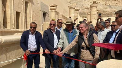 افتتاح حجرتين جديدتين بمعبد حتشبسوت بالدير البحري