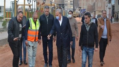 جولة ميدانية لمحافظ القليوبية بالقناطر الخيرية وغرب شبرا الخيمة