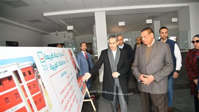 وزير التنمية المحلية ومحافظ الغربية يتفقدان مشروعات حياة كريمة