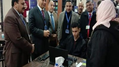 رئيس جامعة بنها يشهد فعاليات اليوم الأول لهاكاثون الحكومة الذكية