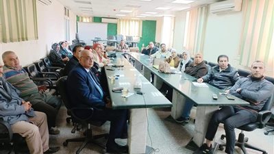 اجتماع فيديو كونفرانس بتأمين صحى الشرقية