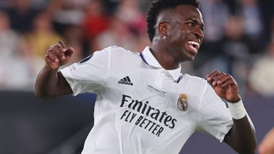 فينيسيوس جونيور يحرز الهدف الاول لريال مدريد فى مرمى الهلال