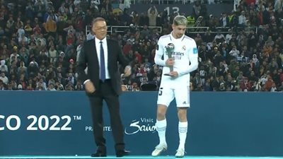 شاهد.. فالفيردي ثاني أفضل لاعب فى كأس العالم للأندية