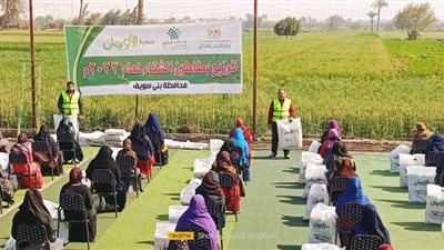 توزيع بطاطين على غير القادرين ب (5) قرى بمركز الفشن