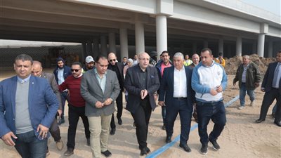 وكيل وزارة النقل: محاور وكبارى شرايين للتنميه ببنى سويف
