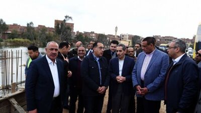 مدبولي يختتم زيارته للمحلة الكبرى بتفقد أعمال التطوير بالكورنيش