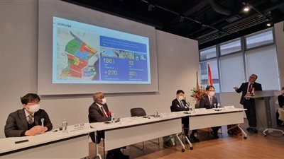 رئيس اقتصادية قناة السويس يلتقي ممثلي Mitsui اليابانية