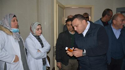 هيثم الشيخ على راس قافله طبيه وبيطرية وارشاد زراعى بقريه الفروسات