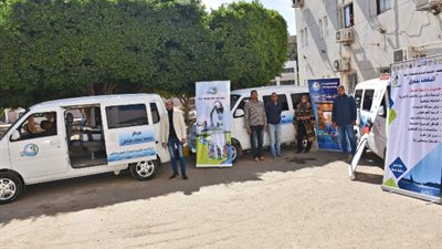مياه الأقصر: خدمة العملاء المتنقلة تيسيراً على المواطنين بالأقصر