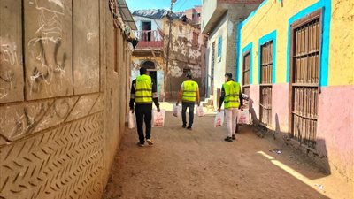 توزيع 7 طن لحوم على الأسر الأولى بالرعاية بالمنوفية