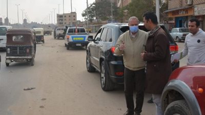 جولة تفقدية لمحافظ القليوبية بمدينتي شبرا الخيمة والخصوص