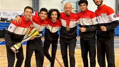 السلاح يحصد 8 ميداليات في اليوم الأول ببطولة إفريقيا بغانا