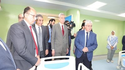أيمن عاشور: تخصيص 8 أفدنة جديدة كإمتداد لمستشفى بدر الجامعي