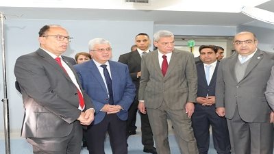 رئيس جامعة حلوان: تطبيق نظام المعلومات الصحية بمستشفى بدر