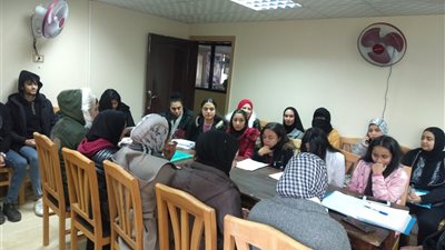 استئناف تدريب طلبة كلية الخدمة الاجتماعية بديوان حى منتزة اول