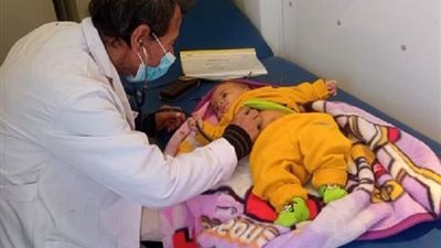 قافلة طبية بالوحدة الصحية بمرسي علم