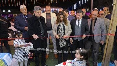 محافظ دمياط تفتتح معرض السلع 