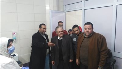 وكيل وزارة الصحة بالدقهلية يتفقد مستشفي ميت غمر