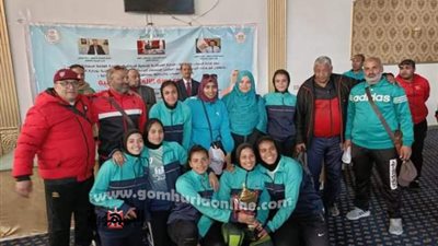 تعليم أسيوط يحصد المركز الاول فى الكرة الطائرة والسلة