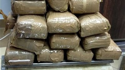 ضبط سائق بحوزته 130 طربة حشيش بالإسماعيلية