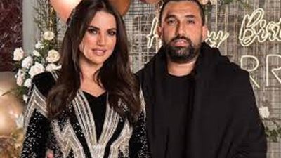احدث ظهور لـ درة وزوجها يخطف الانظار