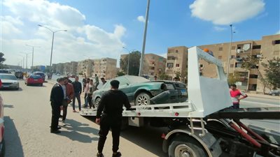 جهاز 6 أكتوبر يشن حملة مكبرة على الإشغالات .. صور