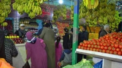 اقبال على معارض السلع الغذائية الخاصة بحزب مستقبل وطن بالاسماعيلي
