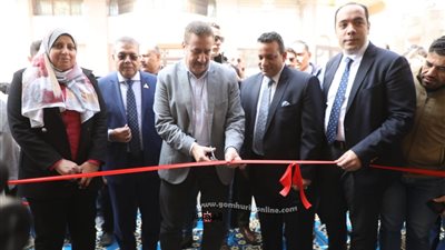 محافظ المنوفية يفتتح معرض 