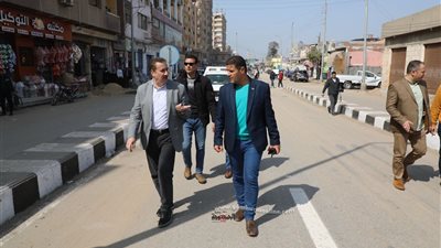 محافظ المنوفية يشهد التشغيل التجريبي لكوبري العهد الجديد