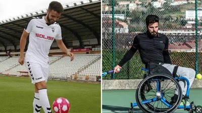 نهاية مؤلمة للاعب إسباني أسفل عجلات القطار