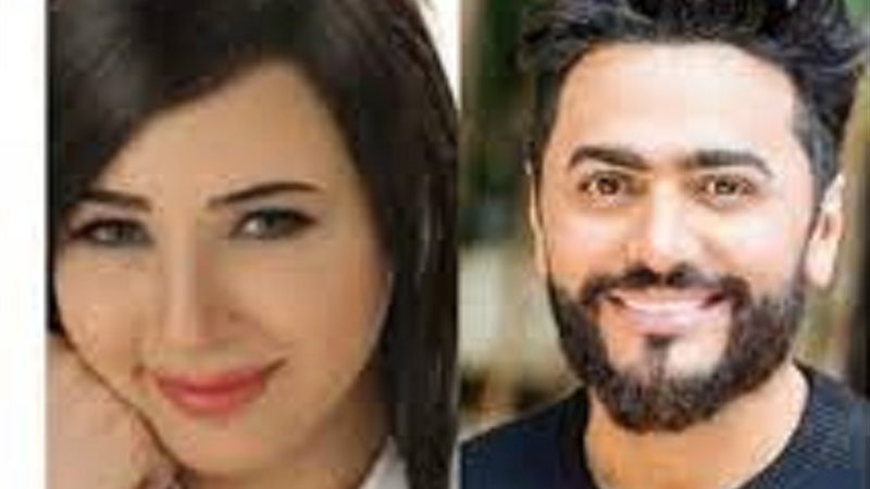 تامر حسنى وساندى