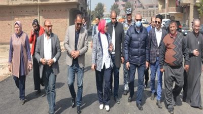 جولة تفقدية لمحافظ القليوبية بمدينتي القناطر الخيرية وبنها.. صور