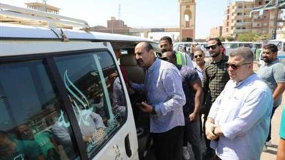 تكثيف التفتيش على محطات الوقود ومواقف السيارات ببنى سويف