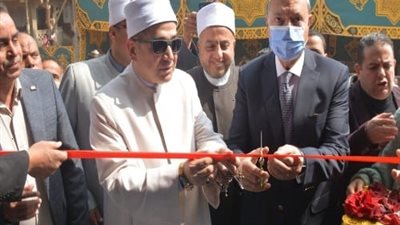 محافظ القليوبية يفتتح مسجد السادات الغربي بكفر الحصافة بطوخ.. صور