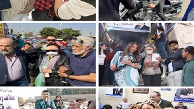 أغرب لقطات الفنانين فى انتخابات الممثلين.. صور