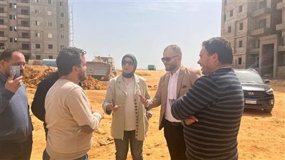 مسئول الدعم الفني بوزارة الإسكان ومخلوف يتفقدان السويس الجديدة