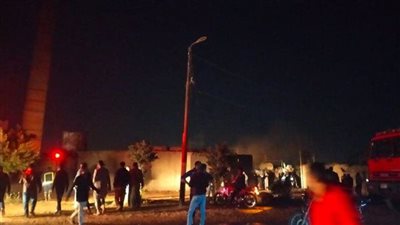 مصرع عامل وإصابة آخر في حريق بمصنع طوب بالشرقية