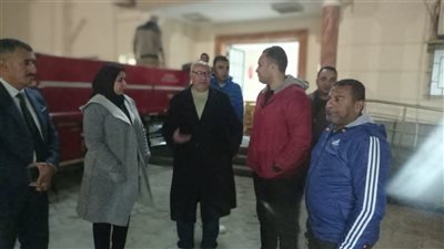 رئيس مدينة 15 مايو يتفقد المراكز الطبية بالامتداد والإسكان الاجت