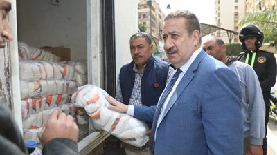 محافظ المنوفية: جهود من وزارة التموين لتوفير السلع للمواطنين
