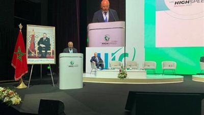 نص كلمة وزير النقل خلال المؤتمر العالمي للسرعة الفائقة السككية