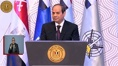 الرئيس السيسي :مفيش ارهاب بيهد بلد وكنا واثقين من القضاء على قوى الشر