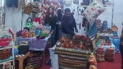 الشرقية يشارك بصناعات يدوية وحرفية في معرض القاهرة الدولى