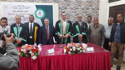 مدير الشهر العقارى فى مدينة بدر يحصل على درجة الدكتوراه.. بالصور