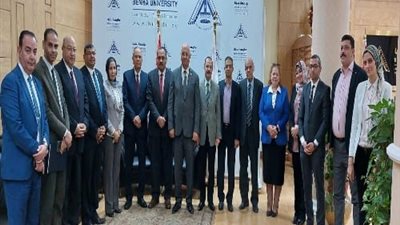 سوسة يستقبل فريق تقييم النظام المتكامل للجودة لجامعة بنها