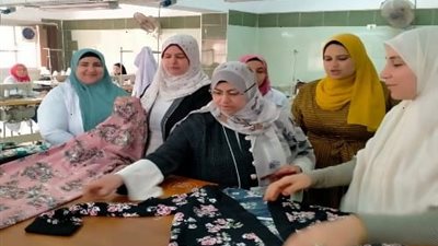 القوى العاملة بالمنوفية تختتم برنامج تدريبى على مهنة التفصيل