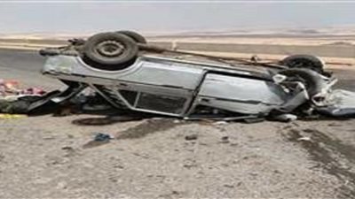 بالأسماء.. إصابة 12 طفلًا وسائقًا في انقلاب سيارة بطابا