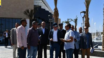 فوده يتابع استعدادات افتتاح مجلس مدينة شرم الشيخ الجديد