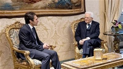 راضى:نقلت رسالةالسيسى لنظيره الإيطالى حول تطويرالعلاقات بين البلد