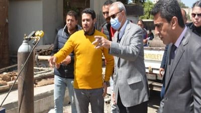 الهجان يوجه بتذليل العقبات لسرعة انجاز كوبرى الثلاجة بغرب شبرا