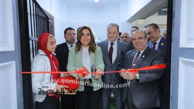 محافظ دمياط ومساعدو وزيرالعدل يفتتحون أعمال الميكنة بالشهرالعقارى